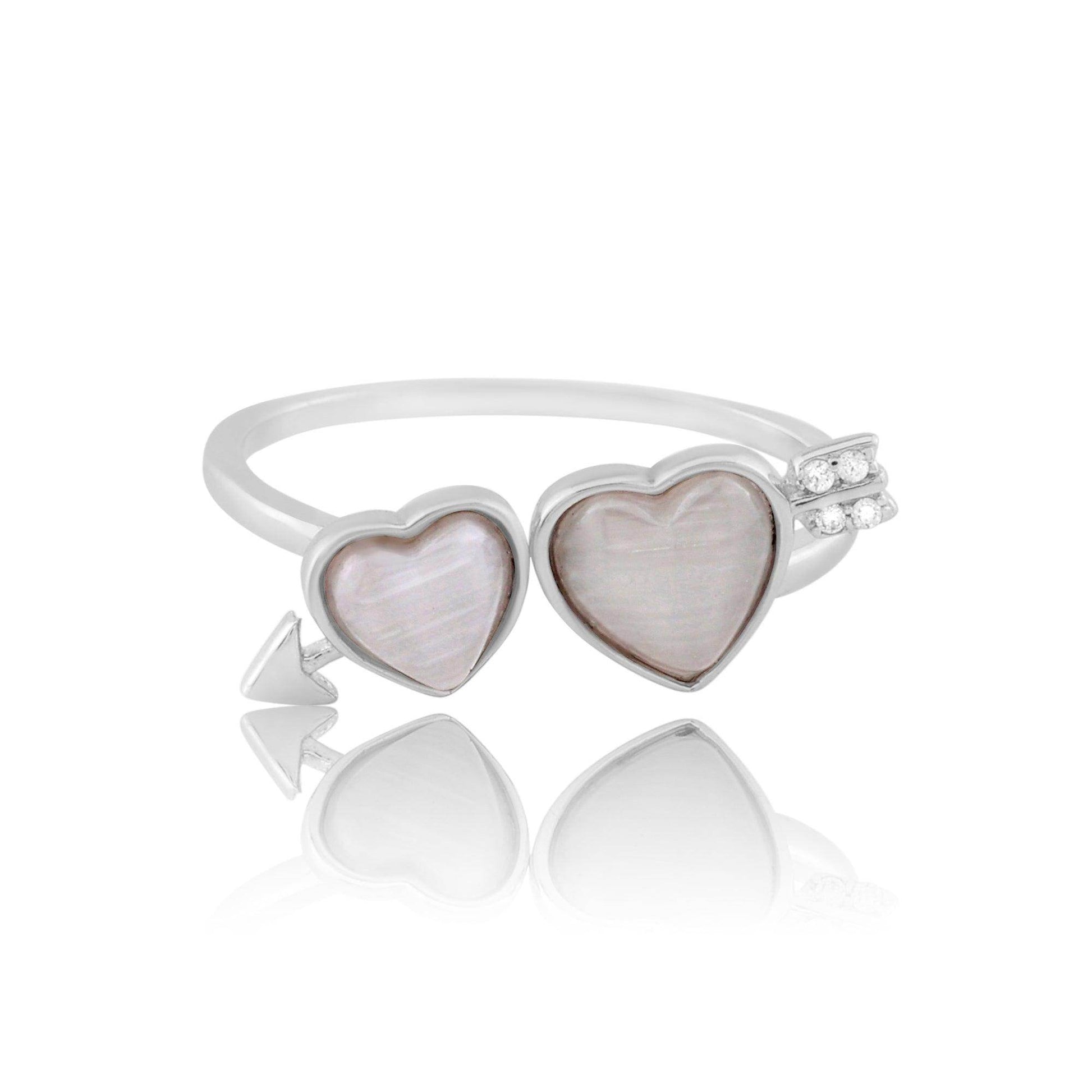 silver U&ME ring - SAAAR Jewellery