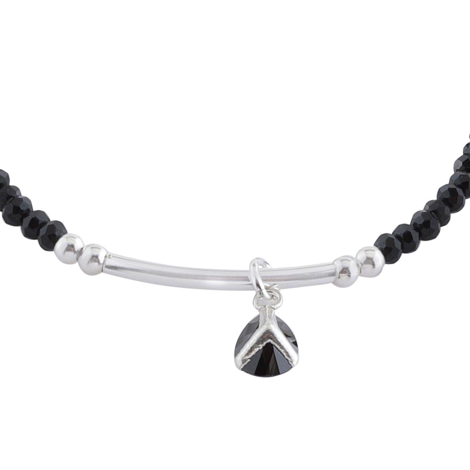 love for black bracelet - SAAAR Jewellery