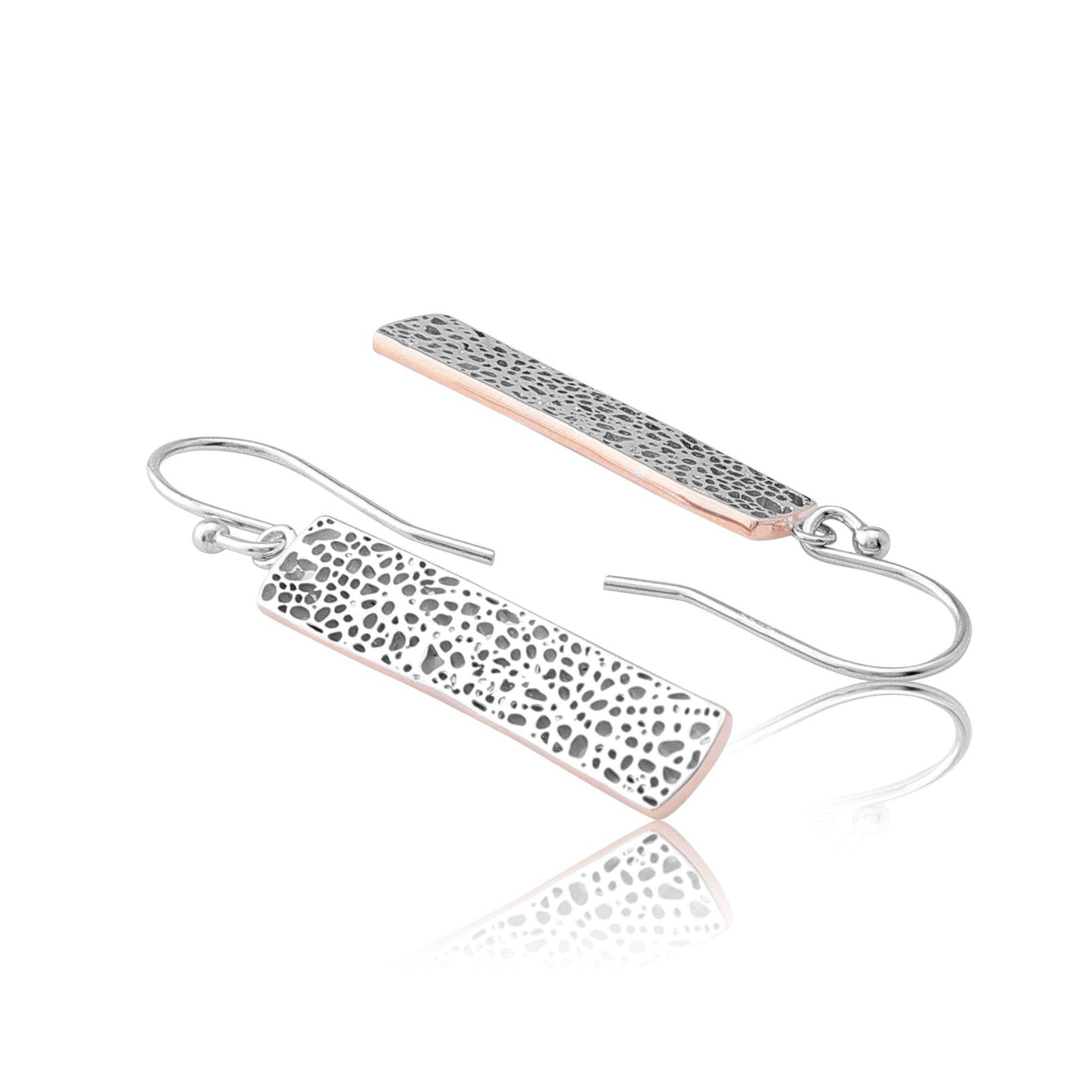 Silver Danglers earrings - SAAAR Jewellery