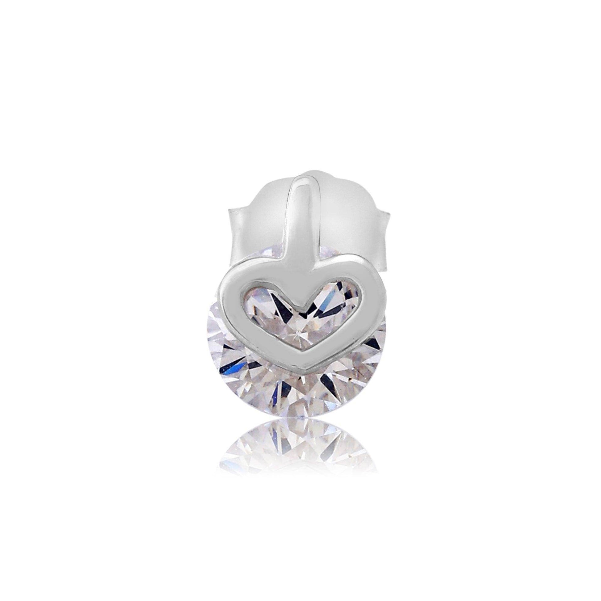 silver everyday studs - SAAAR Jewellery