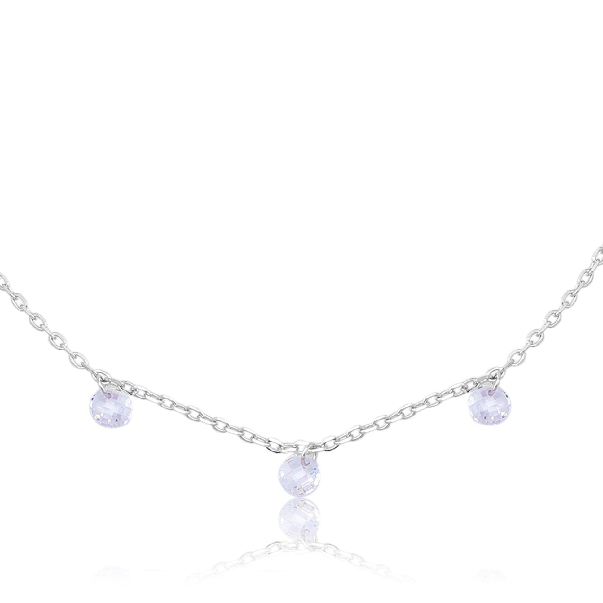 Silver Pearl Charm Anklets - SAAAR Jewellery