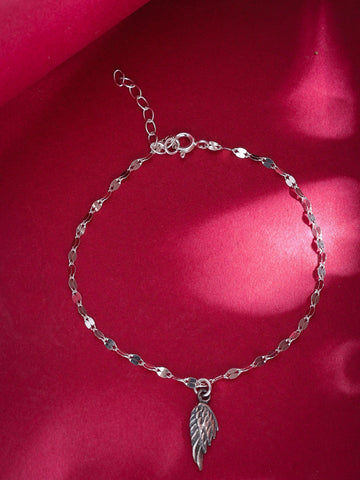 Silver Wings To Fly Bracelet