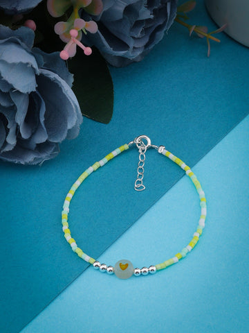 silver neyon love bracelet