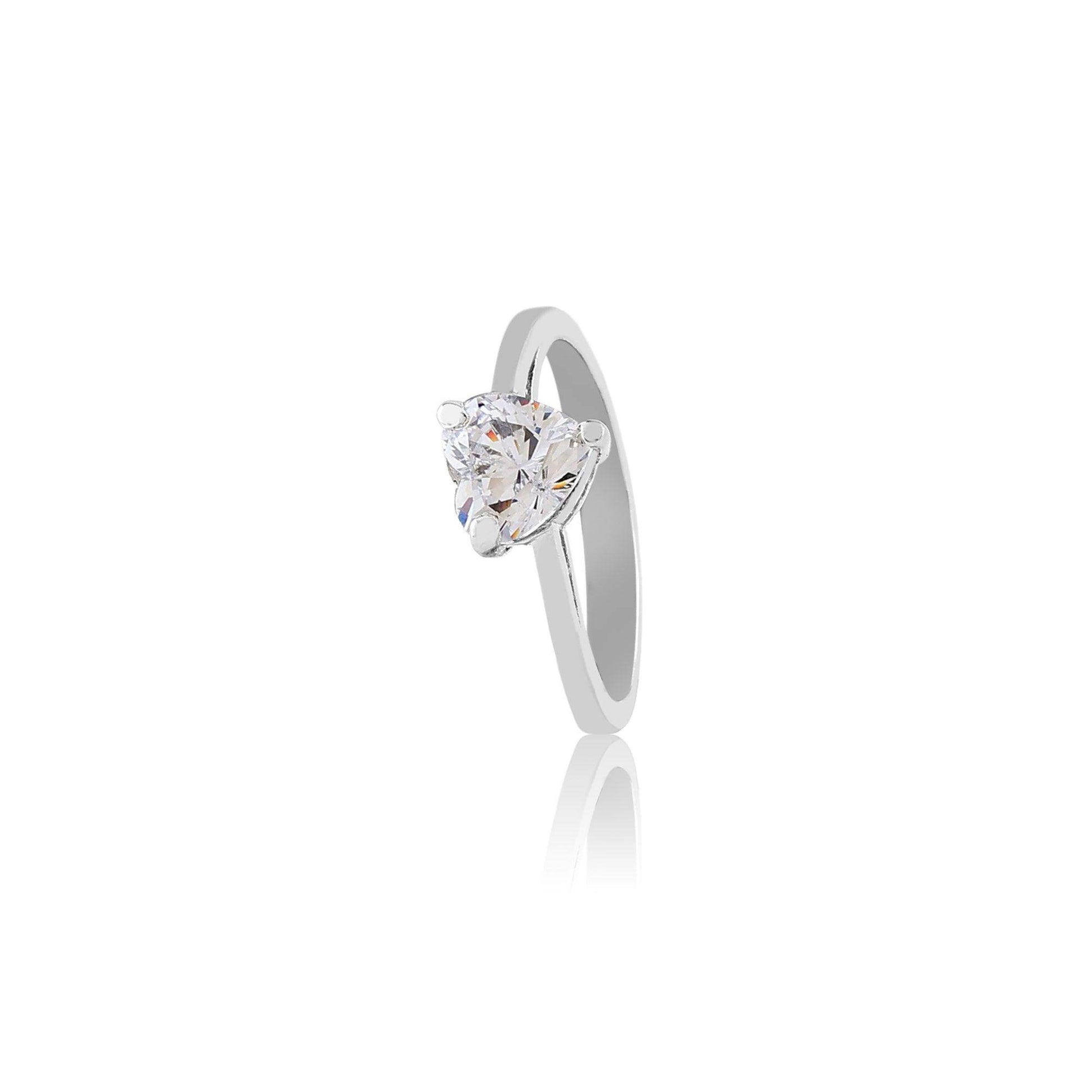 Silver Love In The Air Ring - SAAAR Jewellery