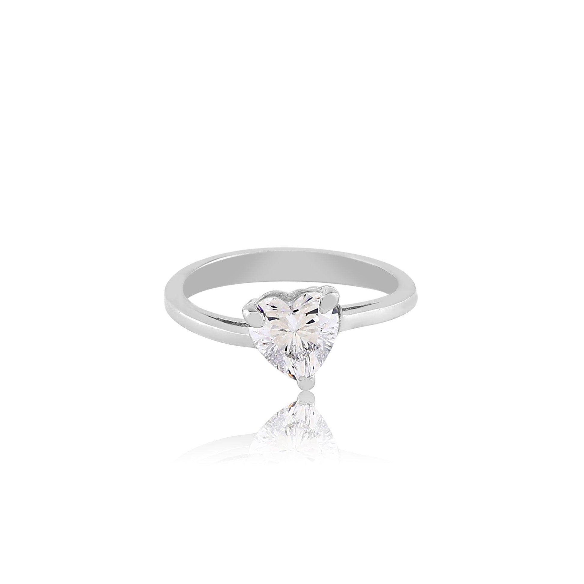 Silver Love In The Air Ring - SAAAR Jewellery