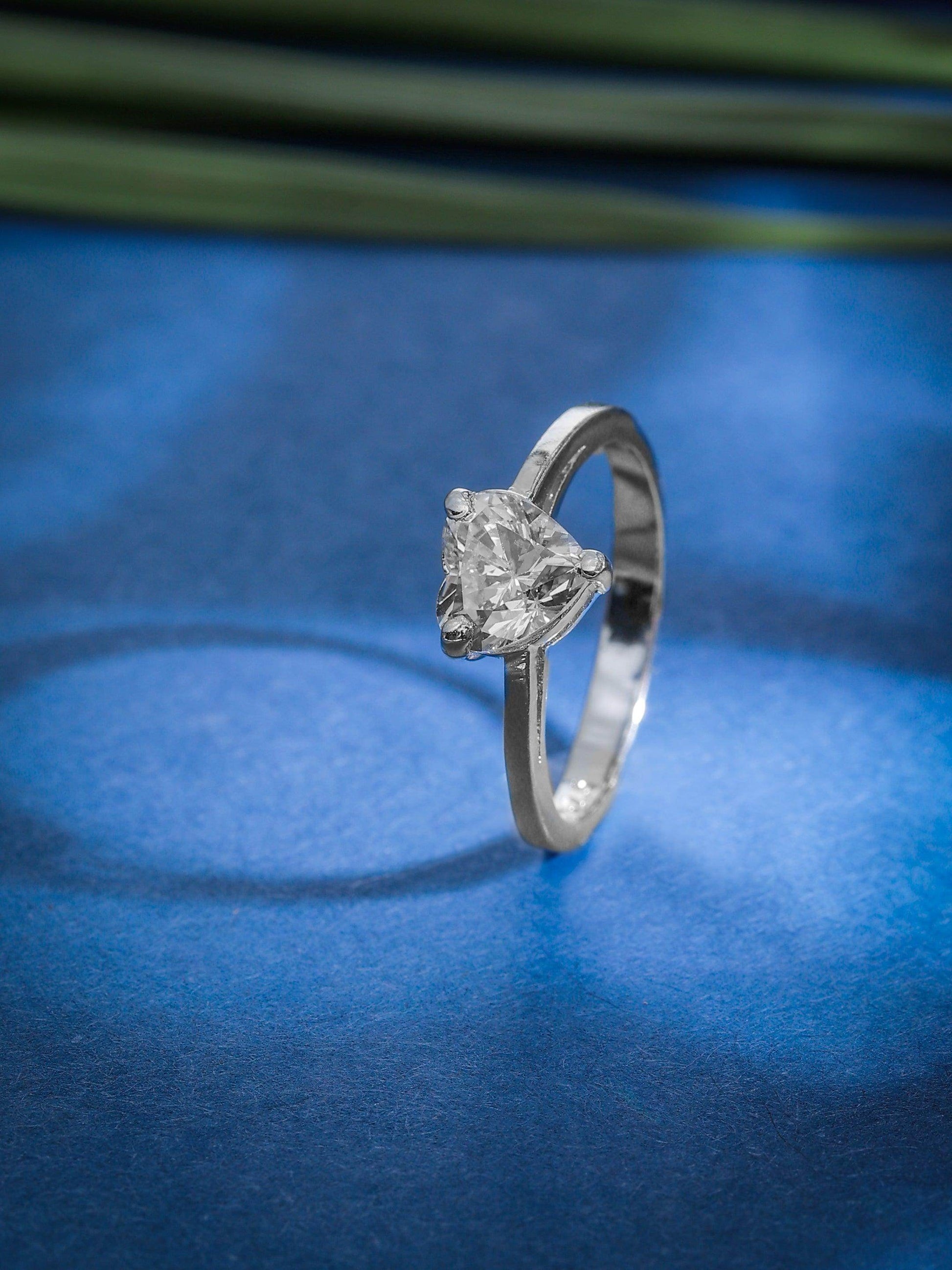 Silver Love In The Air Ring - SAAAR Jewellery