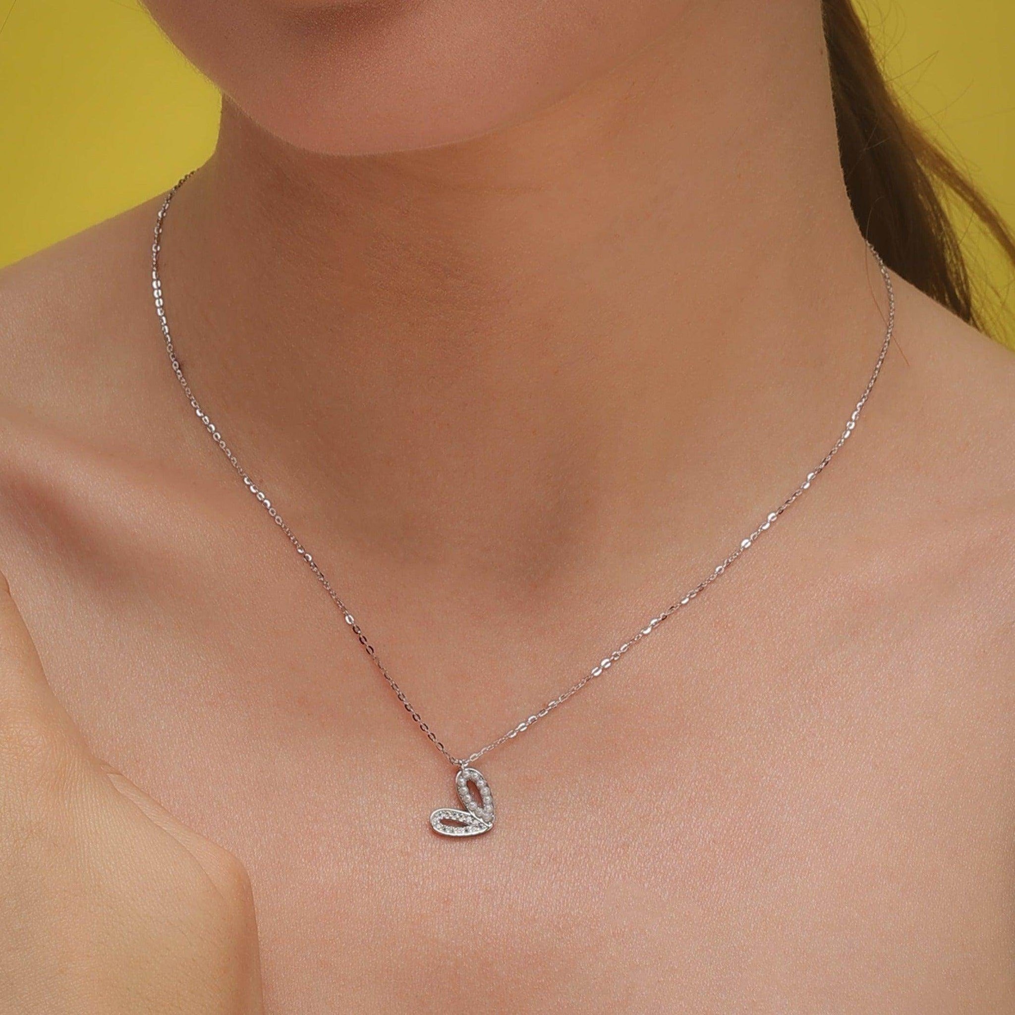 Silver feel my heart Pendant - SAAAR Jewellery