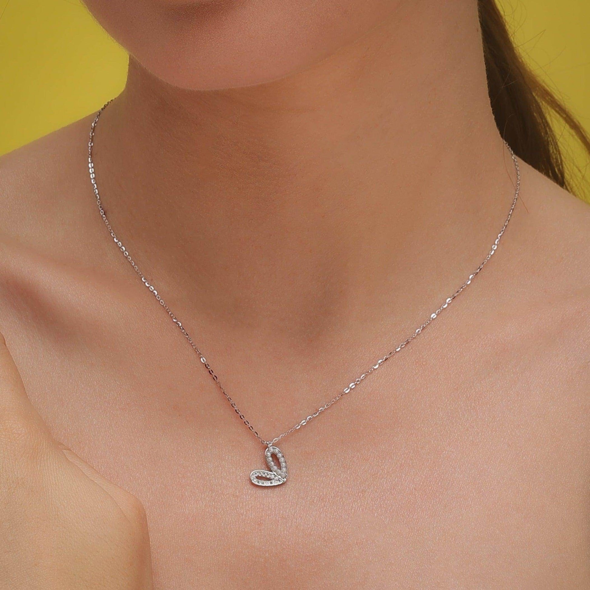 Silver feel my heart Pendant - SAAAR Jewellery