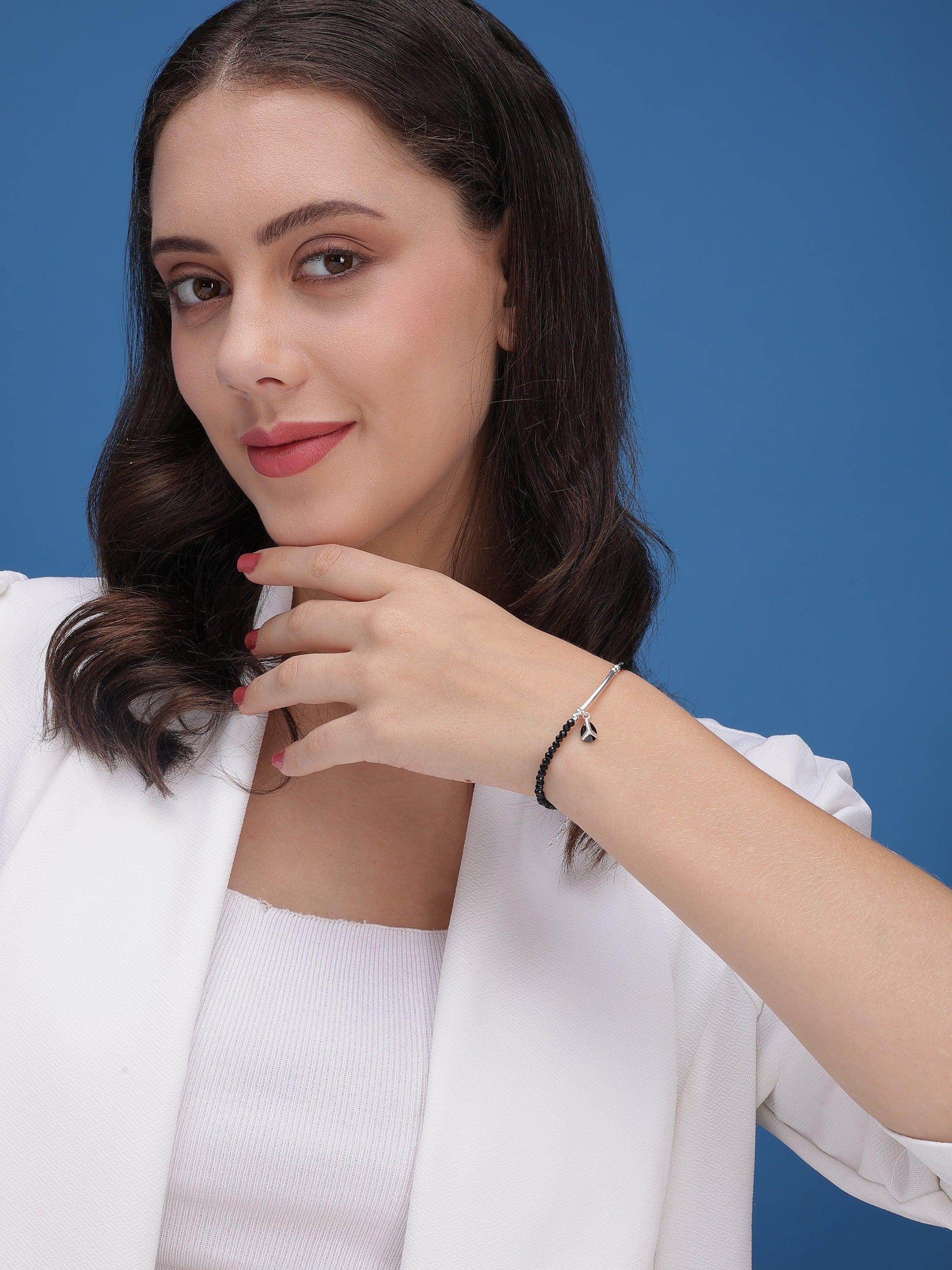 love for black bracelet - SAAAR Jewellery