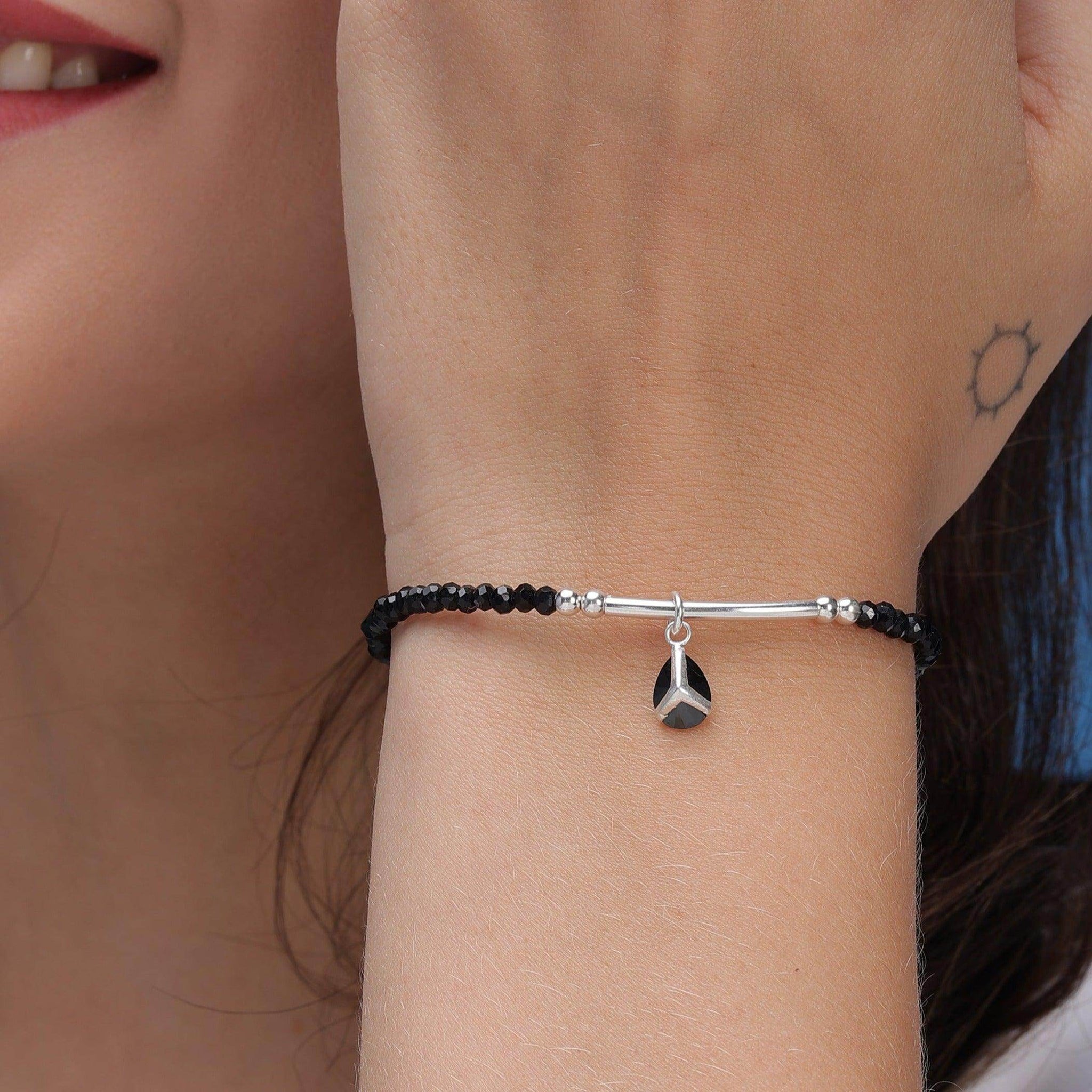 love for black bracelet - SAAAR Jewellery