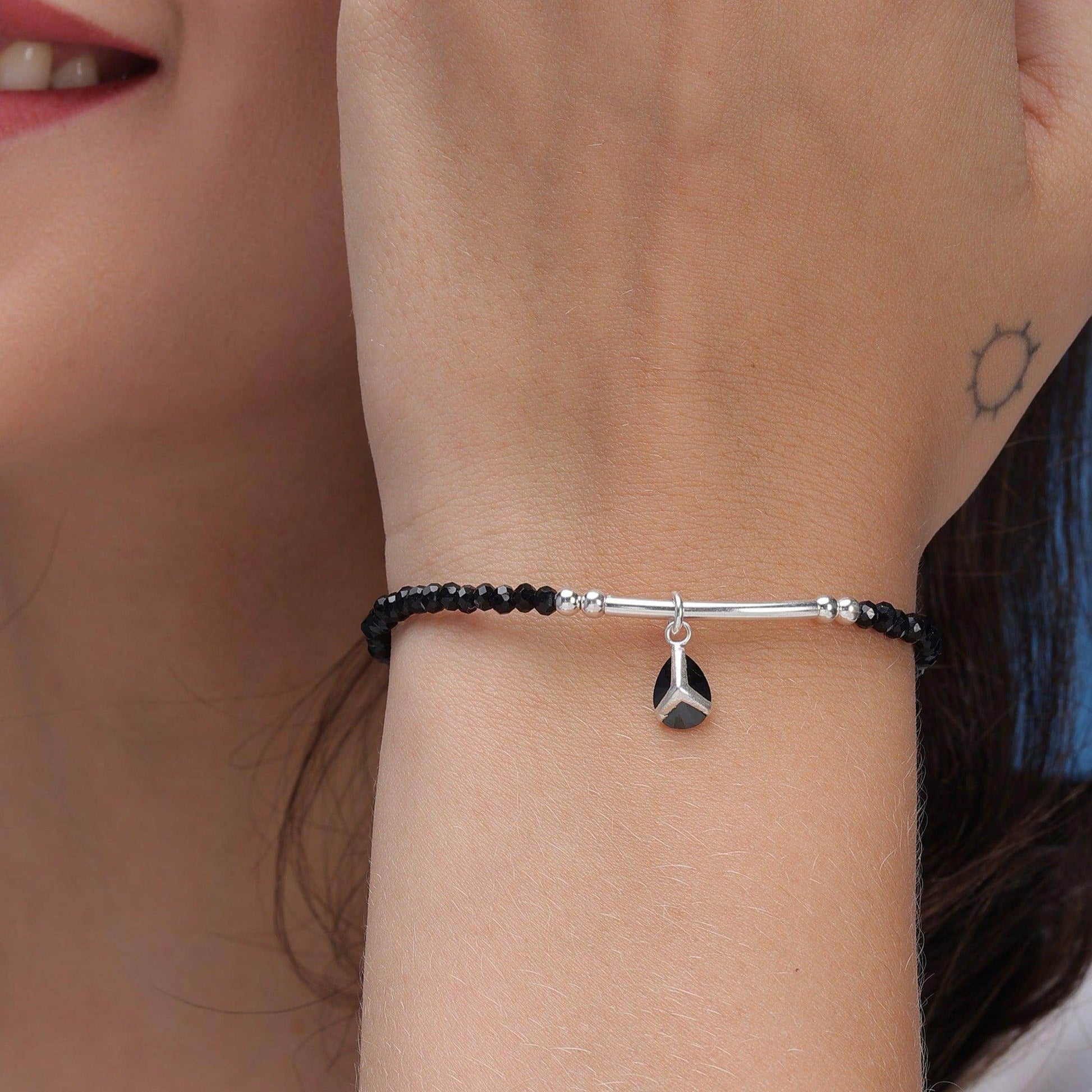 love for black bracelet - SAAAR Jewellery