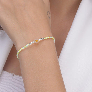 silver neyon love bracelet