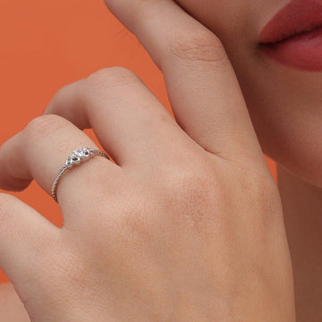 silver shine me ring