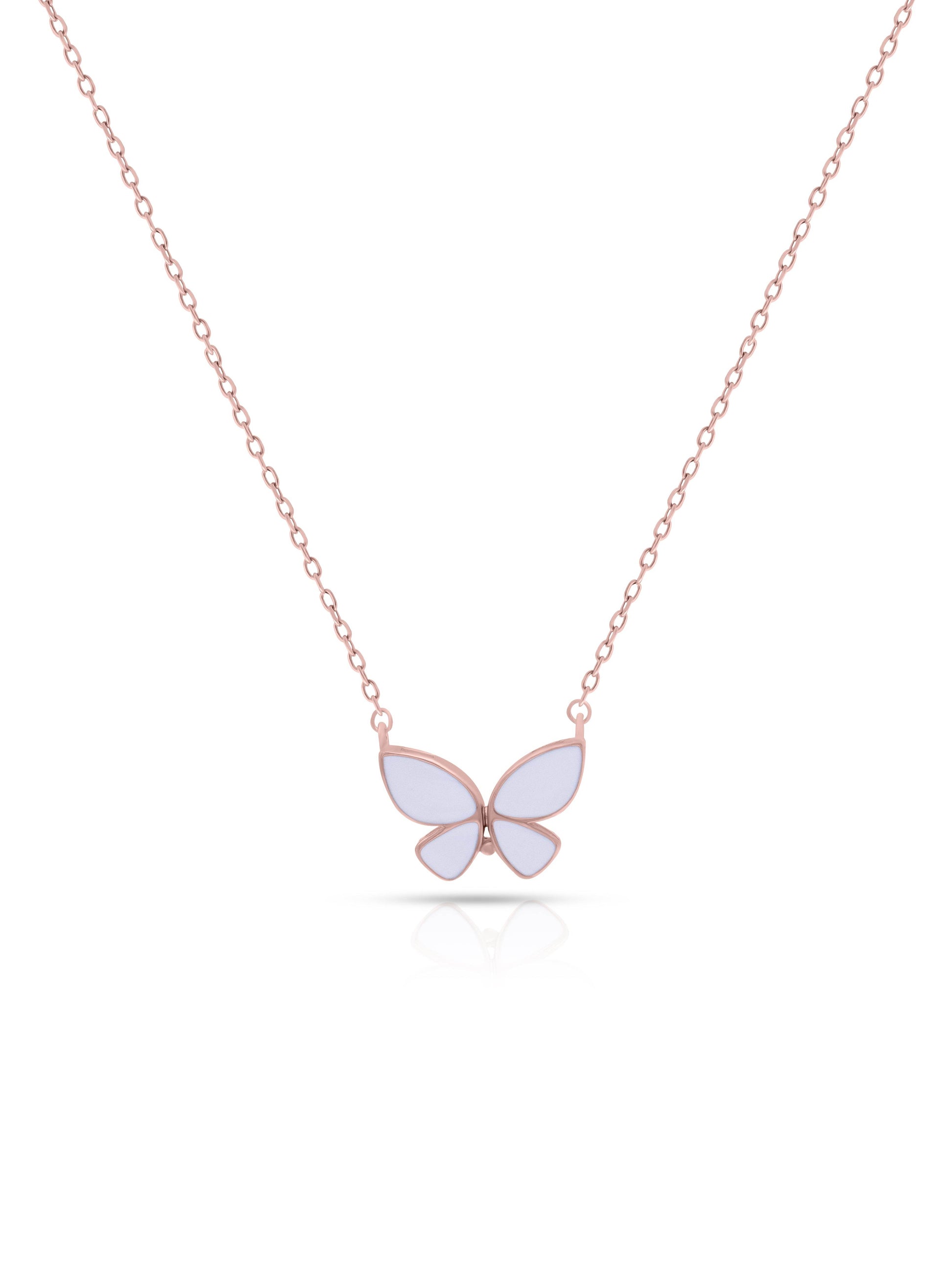 Silver Butterfly Magnet Chain - SAAAR Jewellery