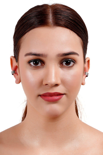 Chic Rose Gold Dangling Earrings