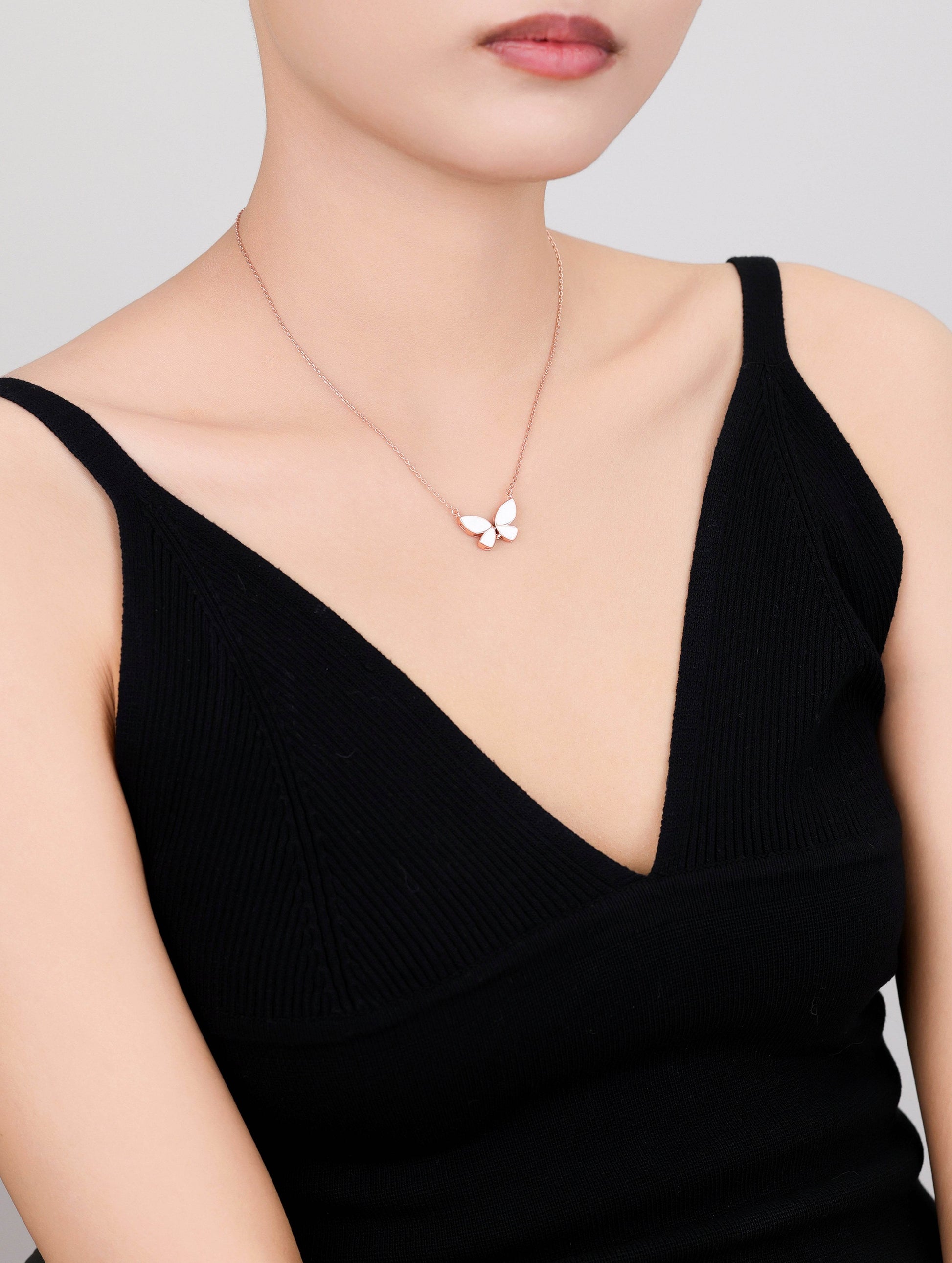 Silver Butterfly Magnet Chain - SAAAR Jewellery