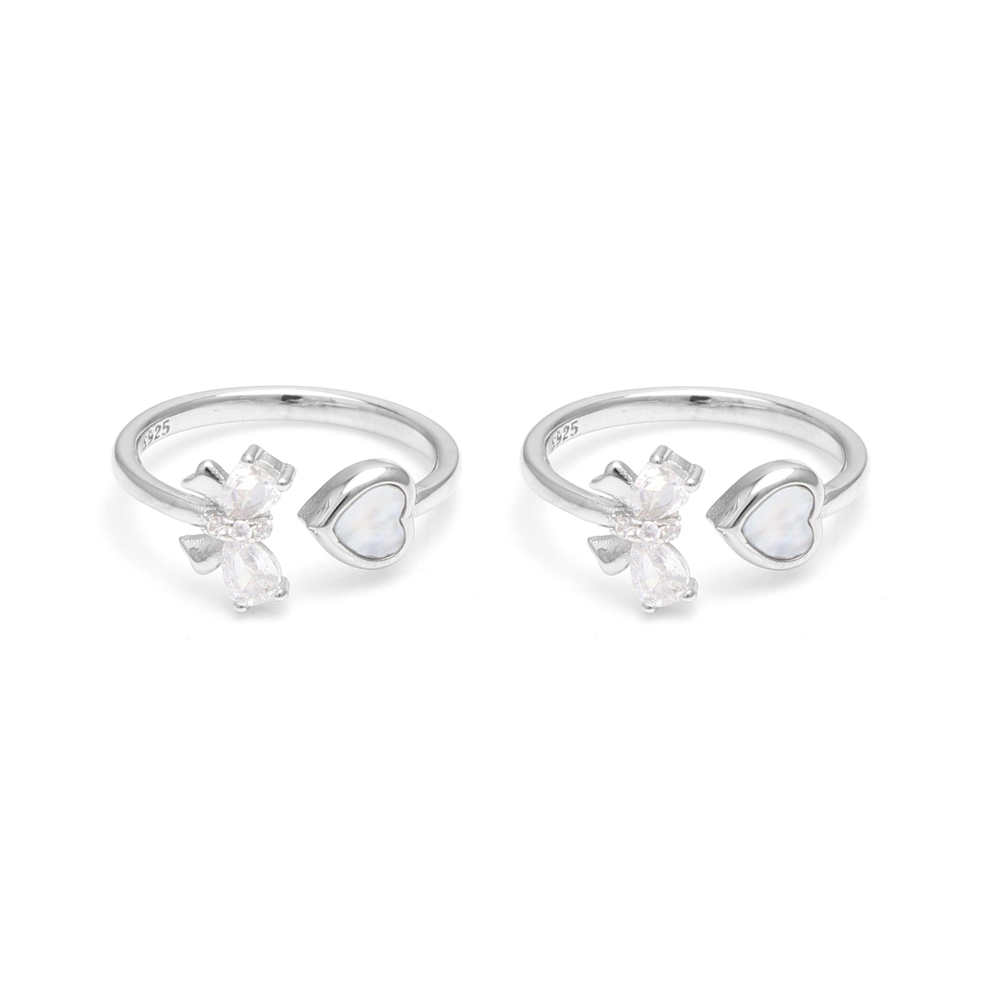 Tiny Toes, Big Shine – Add a touch of sparkle to your every step with these elegant toe rings. - SAAAR Jewellery