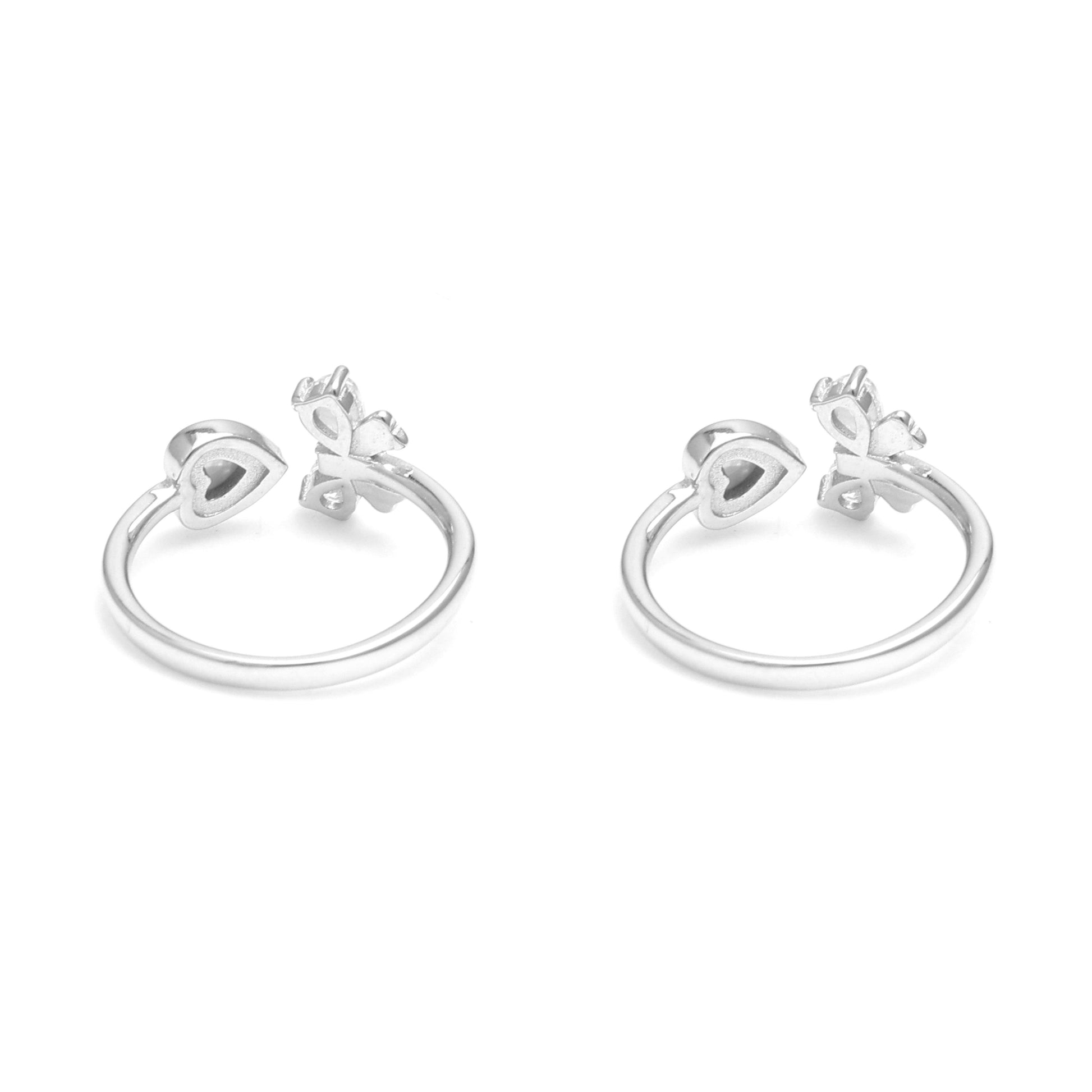 Tiny Toes, Big Shine – Add a touch of sparkle to your every step with these elegant toe rings. - SAAAR Jewellery